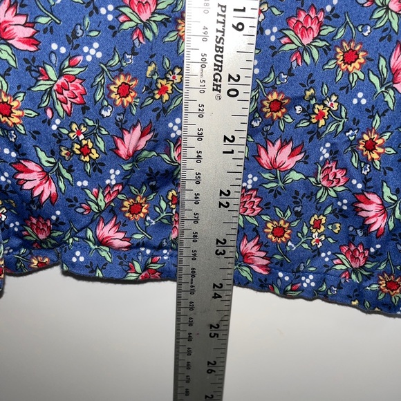 Vintage Bushwacker Women's Large L Cotton Button Up Collared Sleeveless Shirt - Picture 8 of 12